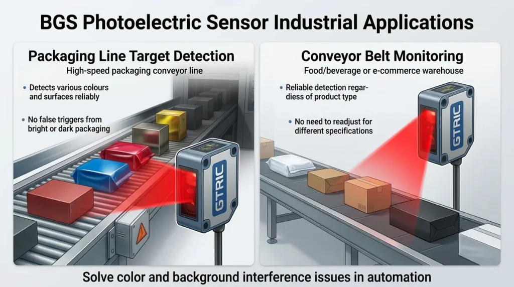 BGS Photoelectric Sensor Industrial Applications